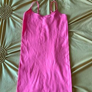 Pink Bodycon midi dress